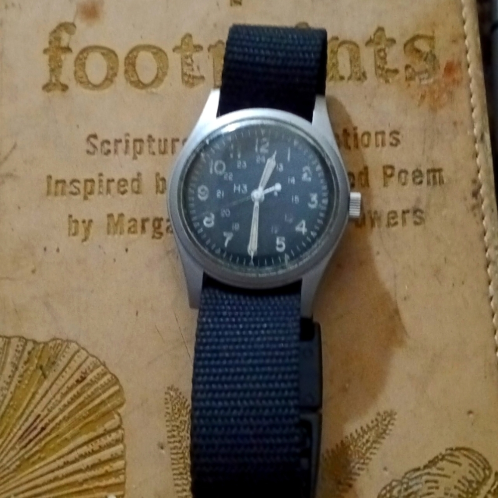 Hamilton MIL-W-46374D 1988 Military Watch in Great Condition